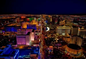 Las Vegas vu d'en haut